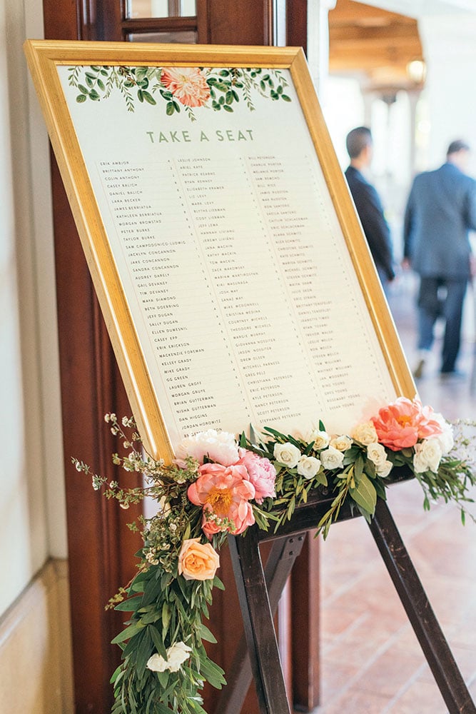 Wedding Seating Chart