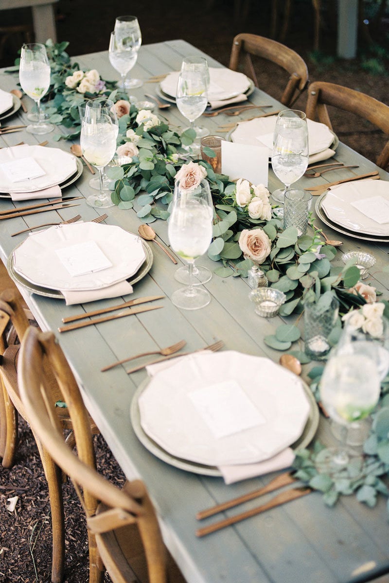 spring wedding decor