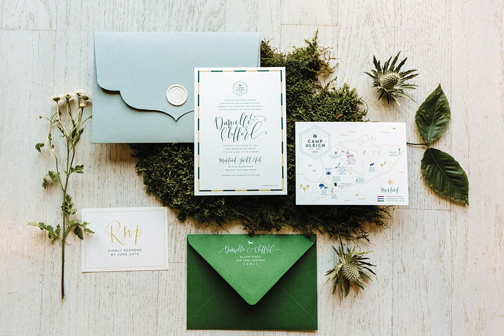 summer wedding invitations