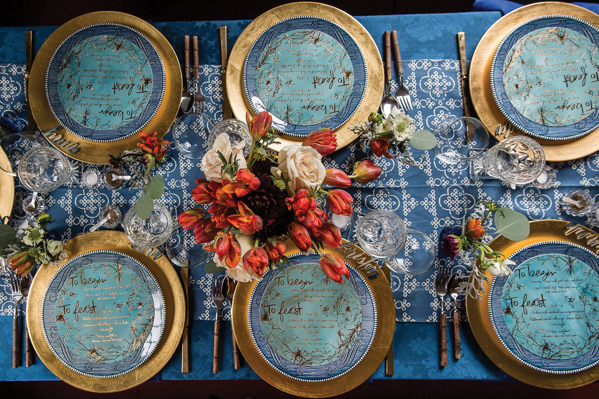 wedding place setting