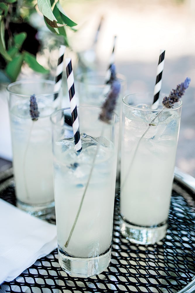 Lavender lemonade