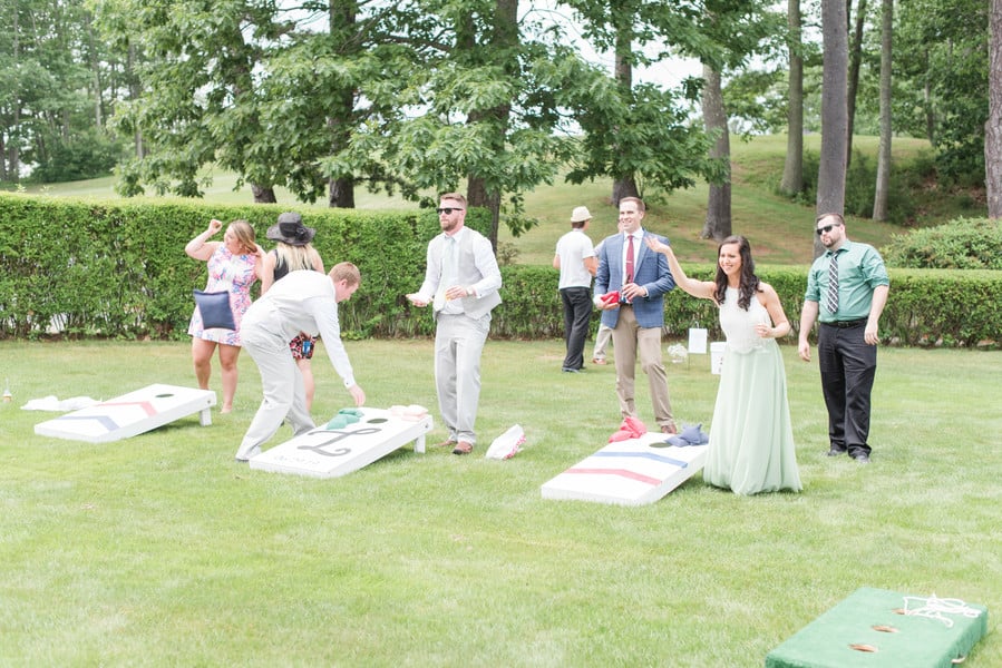 Wedding yard games