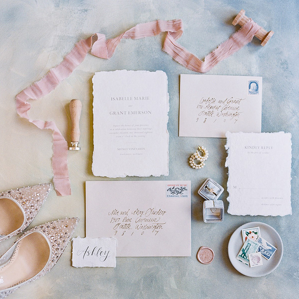 neutral wedding color palette