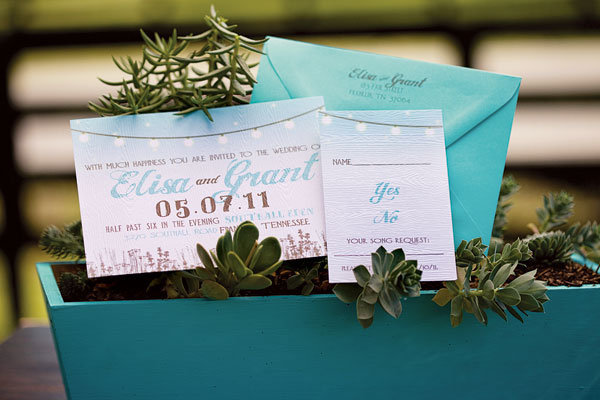 barn wedding invitations