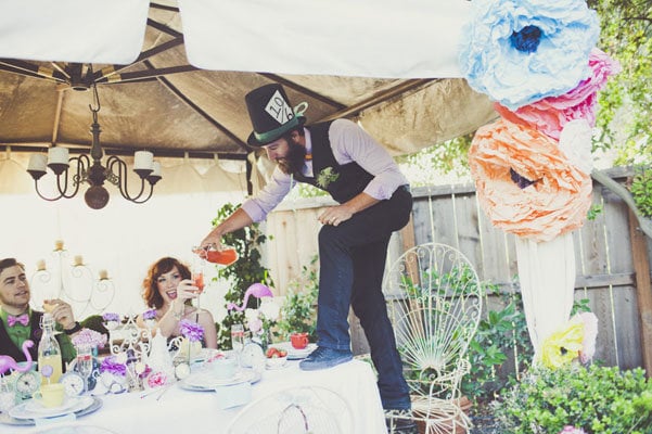 alice in wonderland wedding disney wedding