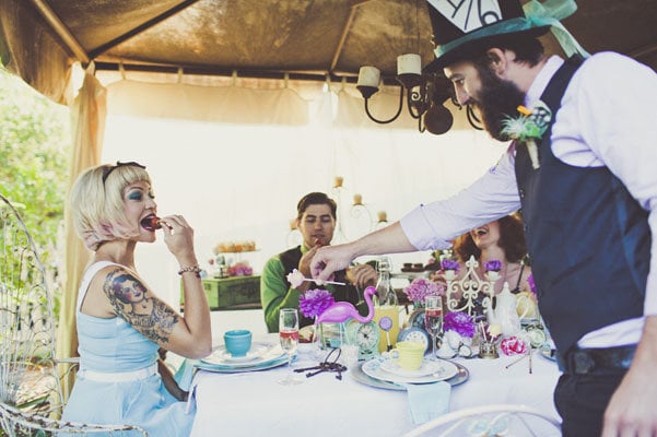 alice in wonderland wedding disney wedding