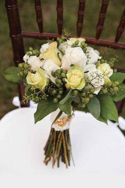 vintage wedding bouquet