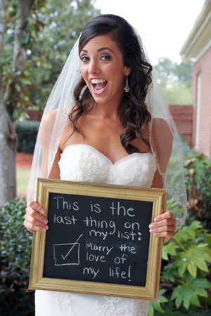 wedding day checklist