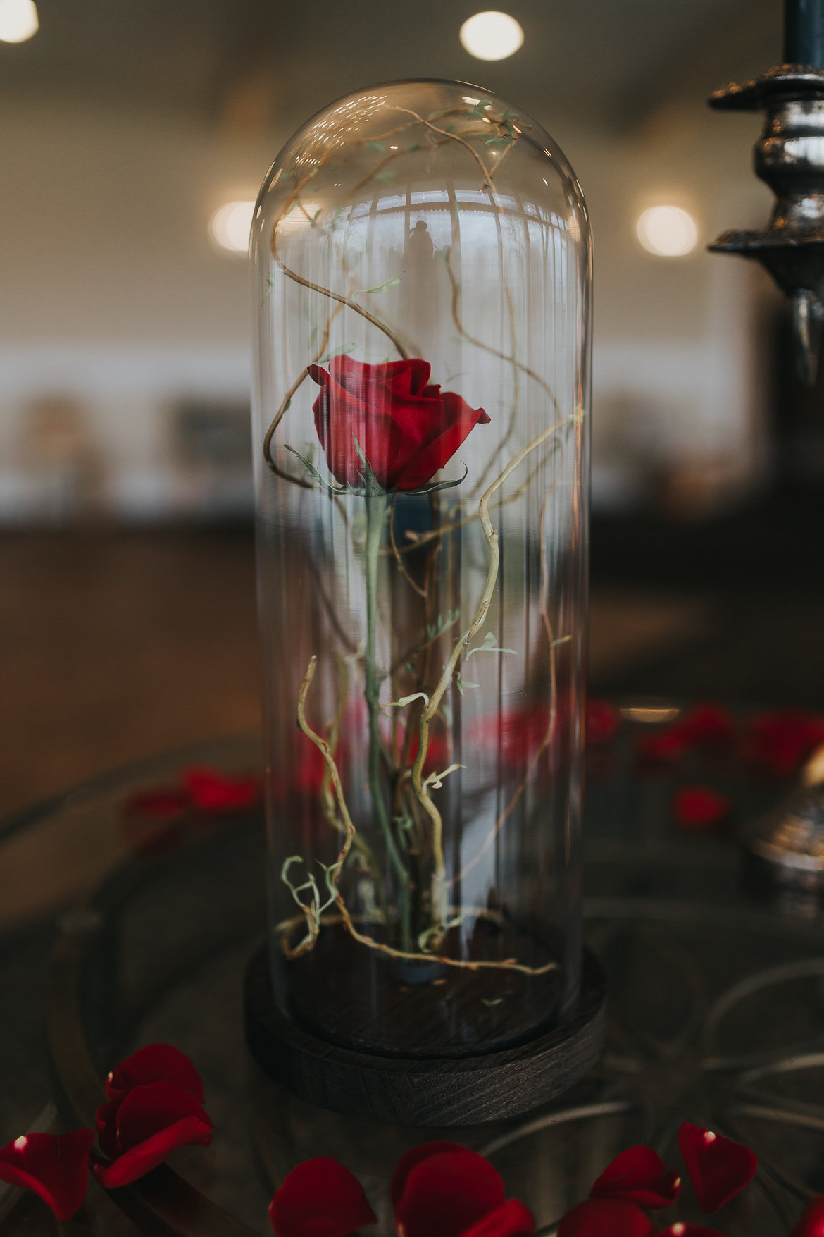 beauty and the beast wedding inspiration