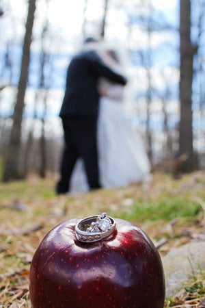 rings on apple