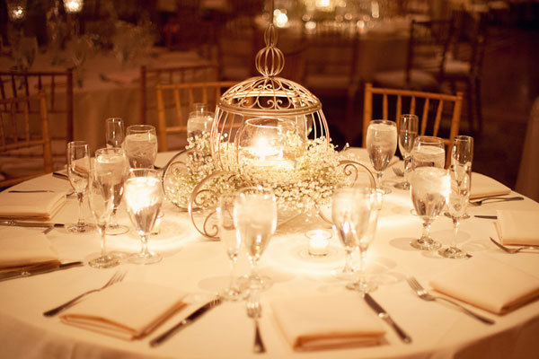 babys breath wedding centerpieces