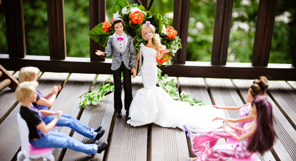 barbie and ken wedding