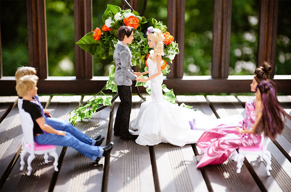 barbie and ken wedding