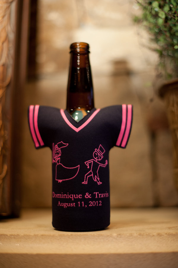 baseball theme beer koozies