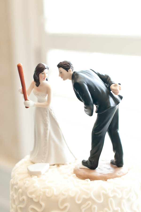 baseball cake topper