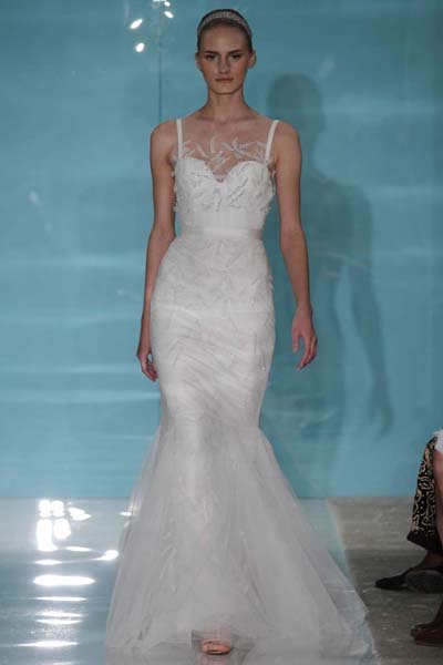 reem acra wedding gown