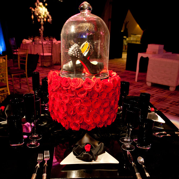 fergie wedding table decor