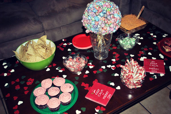 christmas in candyland theme engagement party