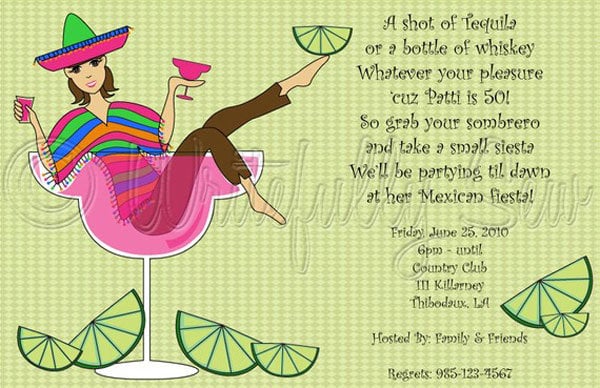 cinco de mayo party invitation