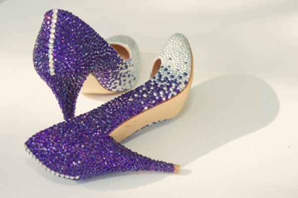 bedazzled heels 