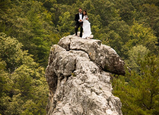 seneca rocks wedding