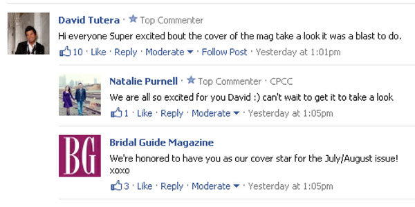 david tutera facebook chat