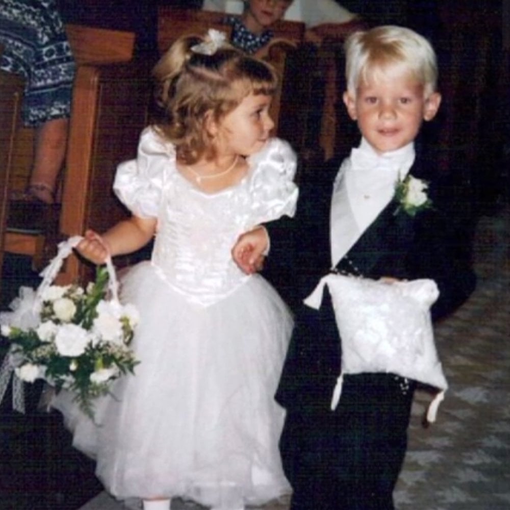 flower girl and ring bearer