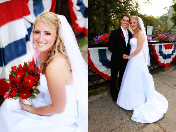 fourth of july wedding