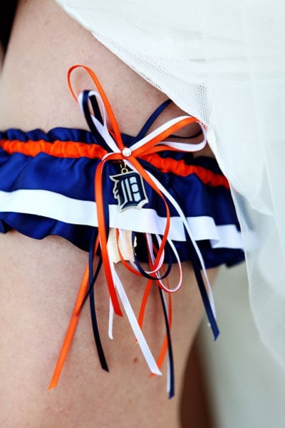 sports themed garter