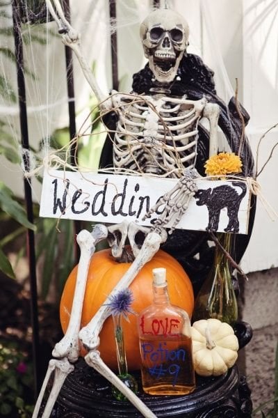 halloween wedding ideas