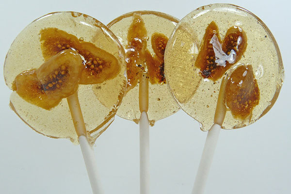 honey lollipops