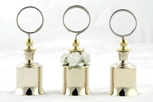 wedding bells place card holders