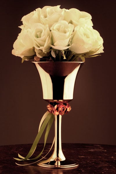 wedding bells vase