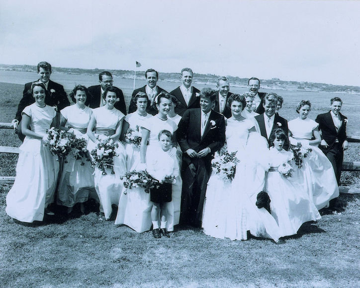 john f kennedy and jackie kennedy wedding