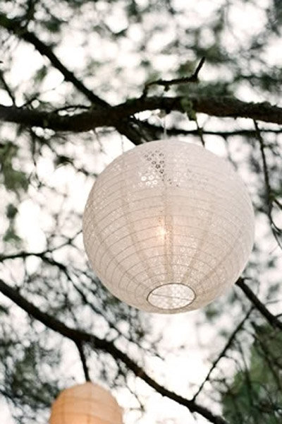 lace lantern lace wedding decorations