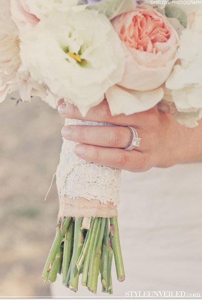 pink roses pink and white flowers wedding bouquet lace and pink