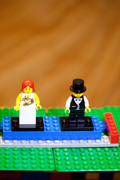 lego wedding decor