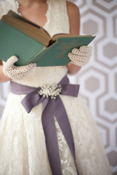 literary theme wedding