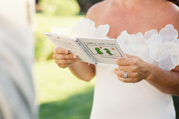 literary theme wedding