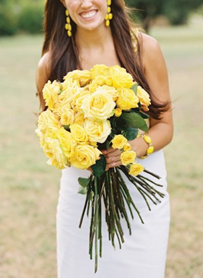 yellow roses 