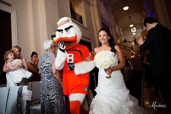 mascot wedding