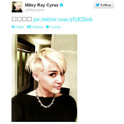 miley cyrus haircut