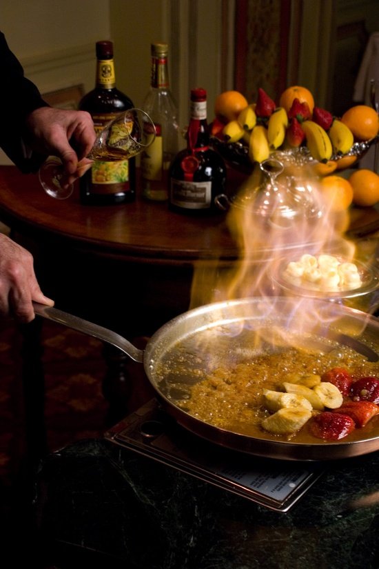 banana flambe