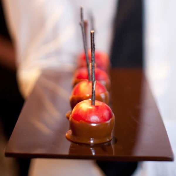 mini caramel apples