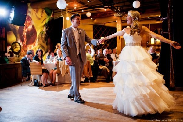 wedding reception first dance