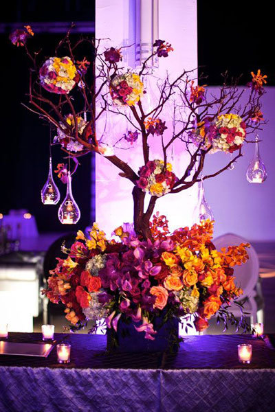 fall wedding centerpieces