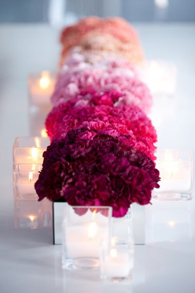 ombre ceremony aisle