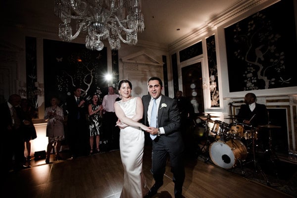 bride and groom first dance 