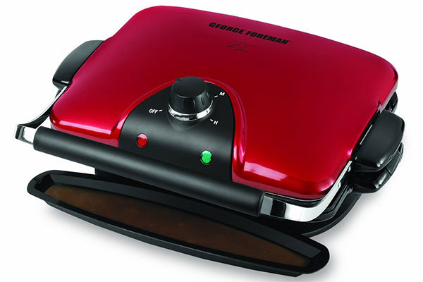 george foreman 5 serving grill with removable grill plates