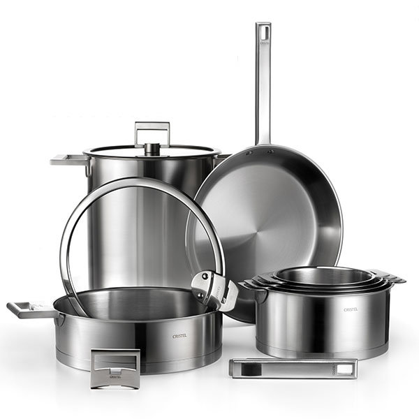 cristel stainless steel cookware